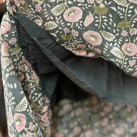 Natural Life Floral Button Front Amelia Dress Sz XL - Picture 4 of 8